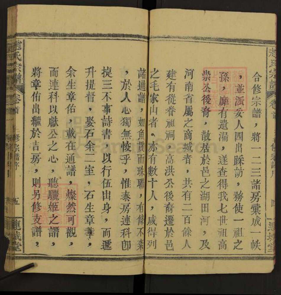 湖北省黄冈市罗田县赵氏连城堂族谱-赵氏宗谱.pdf电子版预览图5