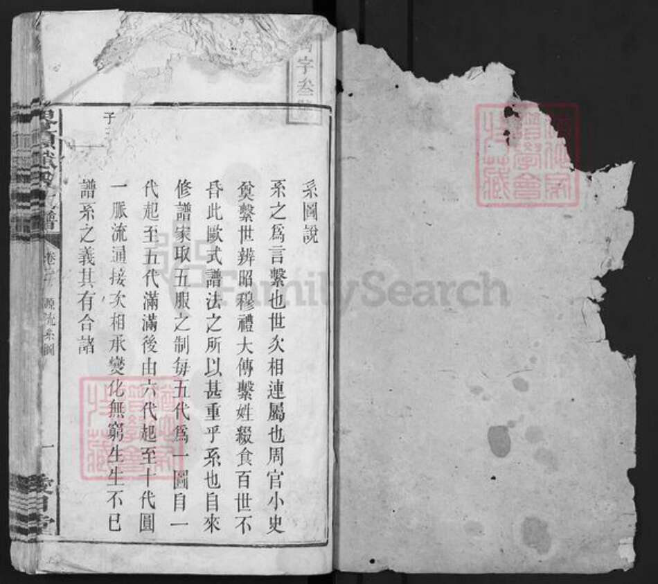 湖南省岳阳市岳阳县毛田镇赵氏爱日堂族谱-界头赵氏支谱.pdf电子版预览图1