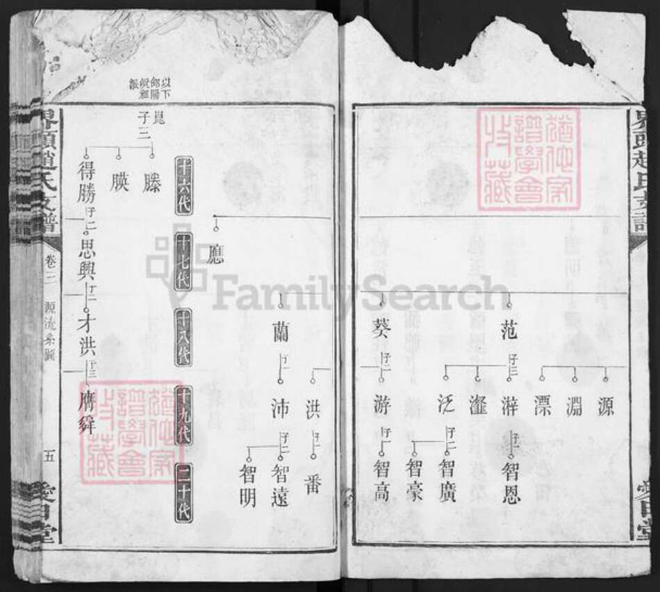 湖南省岳阳市岳阳县毛田镇赵氏爱日堂族谱-界头赵氏支谱.pdf电子版预览图5