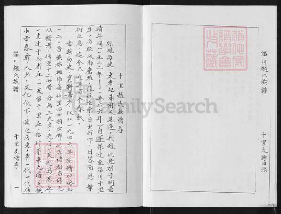 山东省淄博市淄川区赵氏族谱-淄川赵氏族谱.十里支谱.pdf电子版预览图2