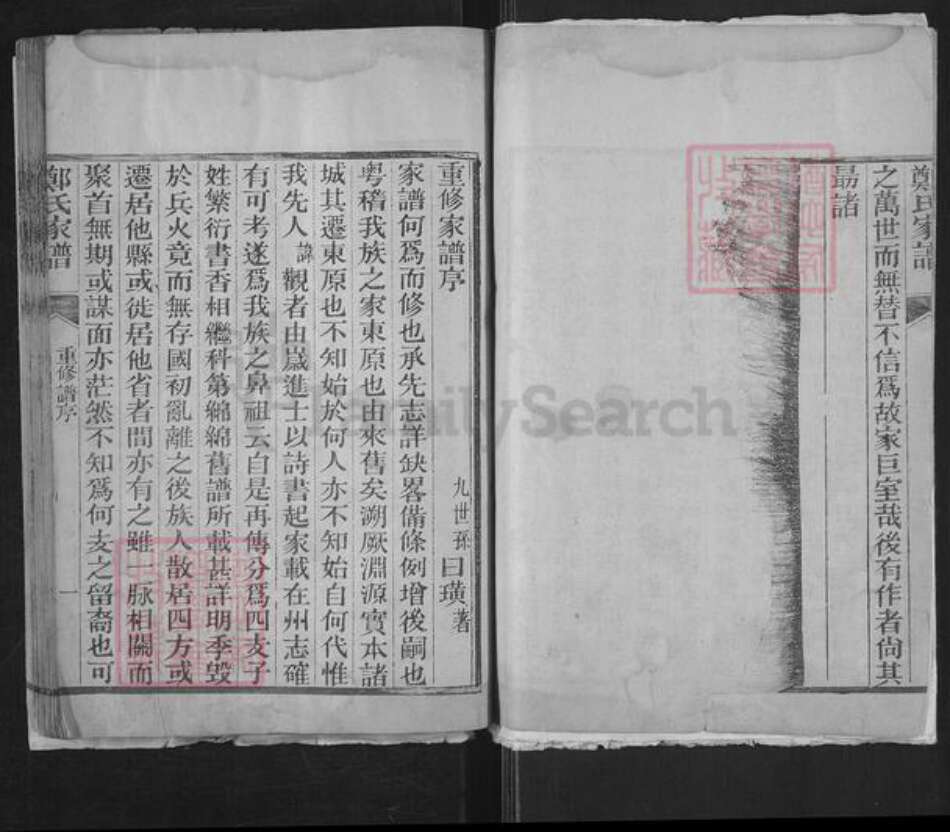 山东省泰安市东平县郑氏济美堂族谱-东原郑氏家谱.pdf电子版预览图5