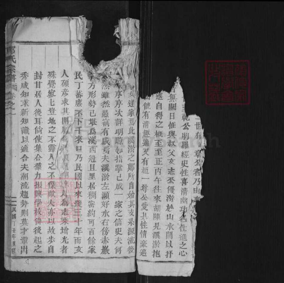 浙江省衢州江山市贺村镇郑氏族谱-郑氏宗谱.pdf电子版预览图2