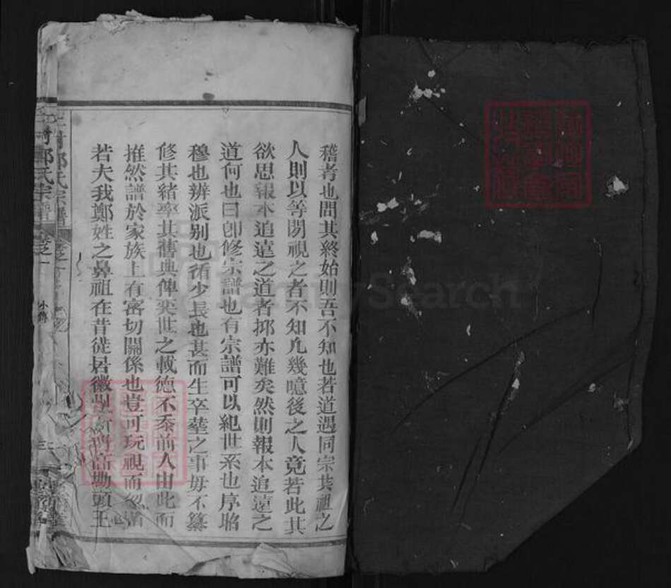 江西省上饶市广丰区郑氏忠节堂族谱-仁村郑氏宗谱.pdf电子版预览图1