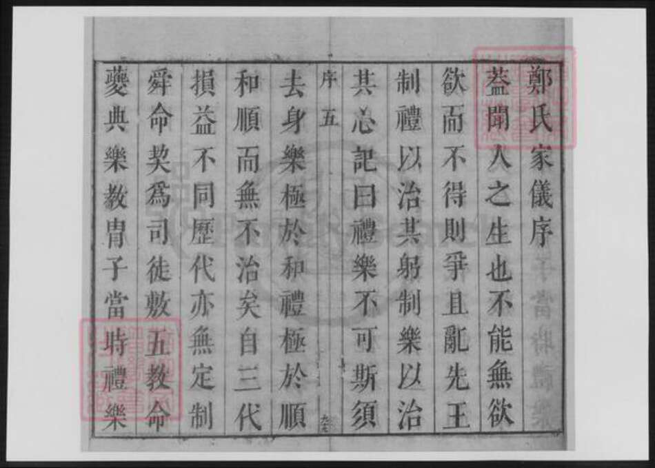 浙江省温州市郑氏族谱-郑氏家仪.义门书籍.pdf电子版预览图5