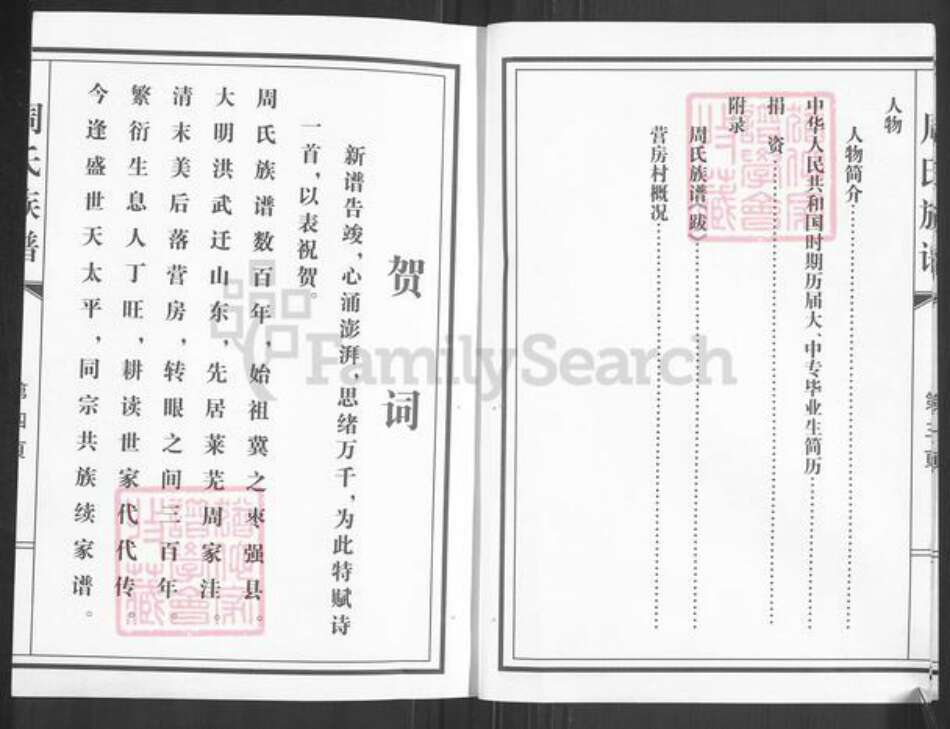 山东省济南市莱芜区杨庄镇周氏族谱-周氏族谱.pdf电子版预览图3