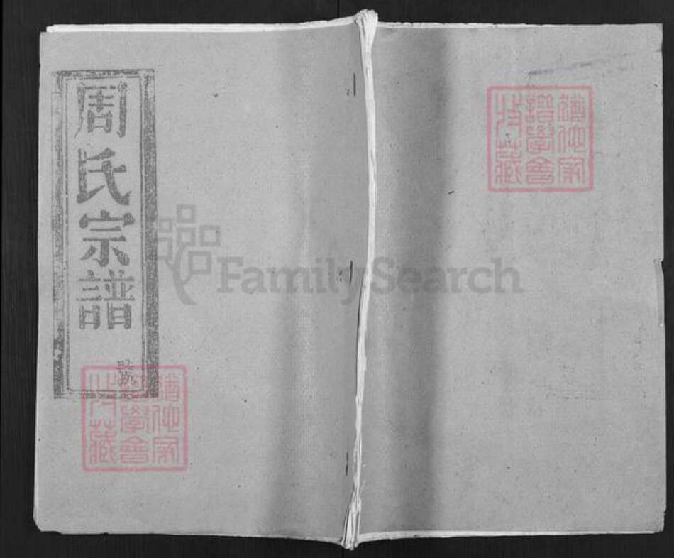 湖北省黄冈市武穴市周氏裕后堂族谱-周氏宗谱.pdf电子版缩略图