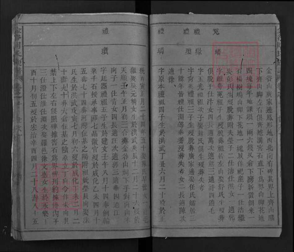 湖北省黄冈市浠水县洗马镇周氏族谱-金谷周氏族谱.pdf电子版预览图4