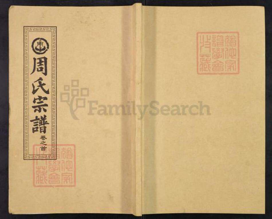 湖北省武汉市新洲区周氏爱莲堂族谱-周氏宗谱.pdf电子版缩略图