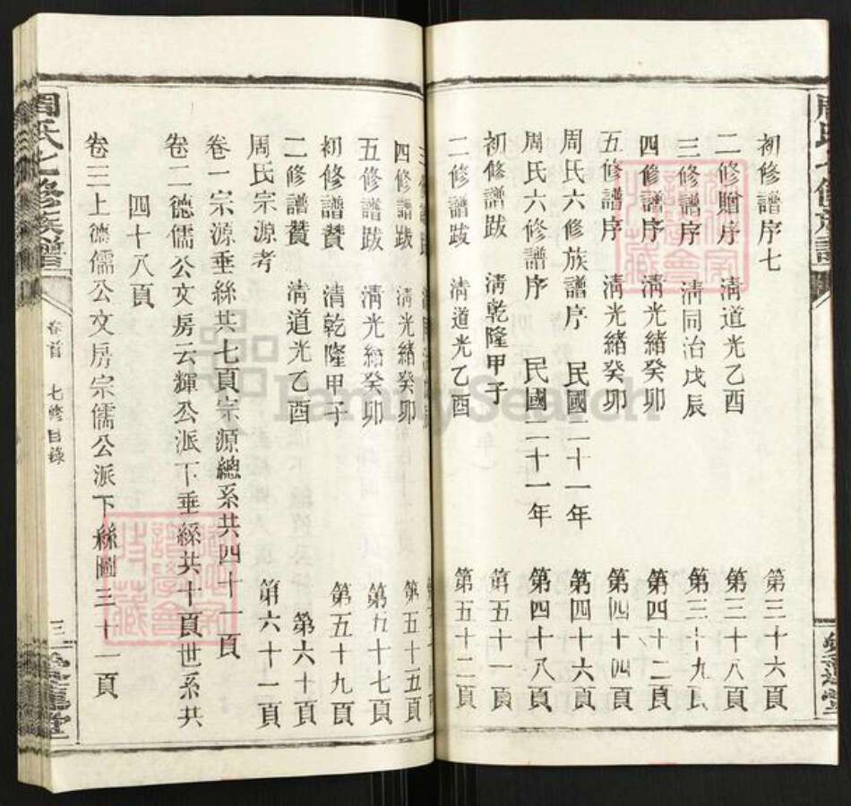 湖南省长沙市宁乡市道林镇周氏爱莲堂族谱-周氏七修族谱.pdf电子版预览图4