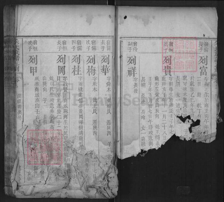 湖北省黄冈市罗田县朱氏敦本堂族谱-朱氏族谱三刻.pdf电子版预览图3