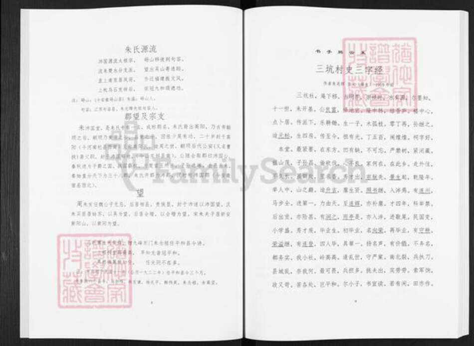 福建省漳州市平和县霞寨镇朱氏惇本堂族谱-三坑朱氏族谱.pdf电子版预览图5