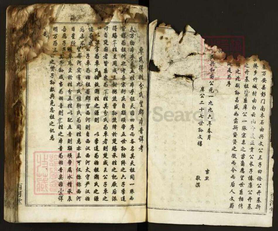 福建省龙岩市连城县卓氏西河堂族谱-卓氏联修族谱.pdf电子版预览图2