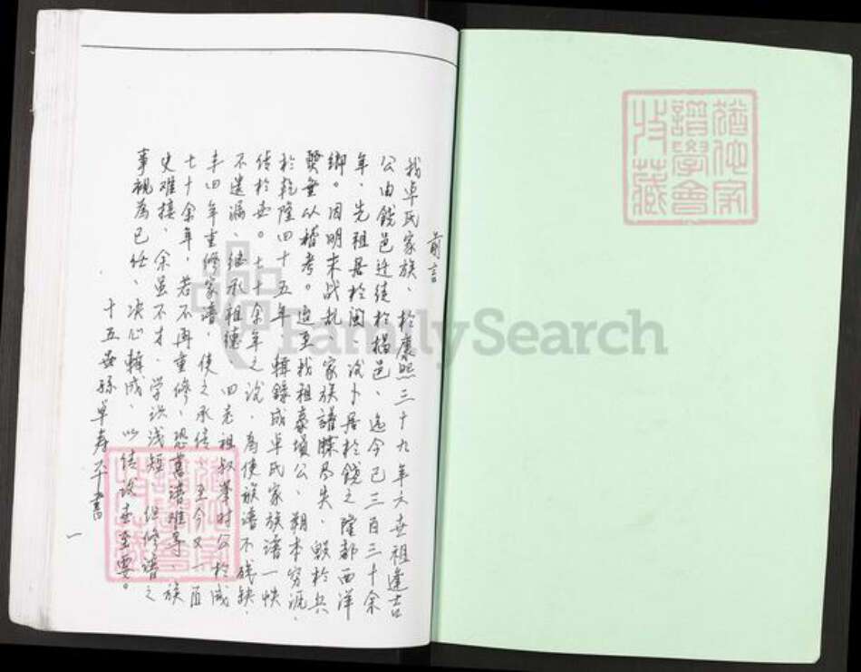 广东省揭阳市惠来县岐石镇卓氏族谱-卓氏家族谱.pdf电子版预览图1