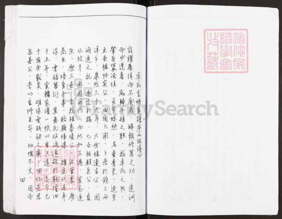 广东省揭阳市惠来县岐石镇卓氏族谱-卓氏家族谱.pdf电子版预览图4