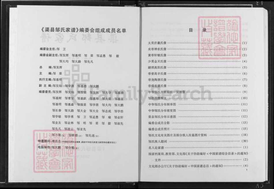 四川省达州市渠县龙凤镇邹氏族谱-渠县邹氏家谱.pdf电子版预览图2