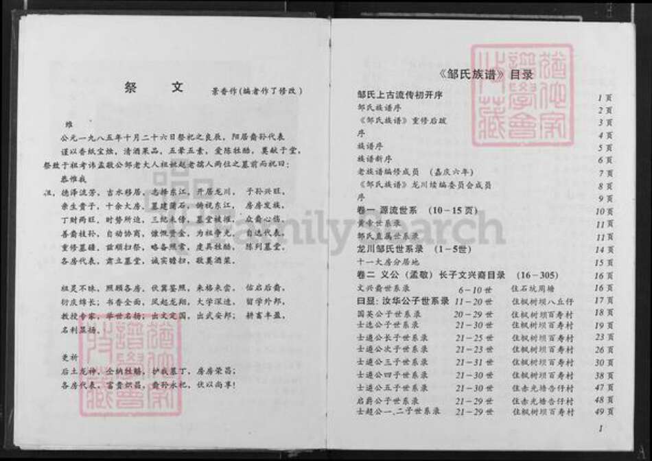 广东省河源市龙川县田心镇邹氏族谱-邹氏族谱.pdf电子版预览图4