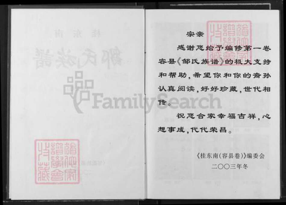 广西壮族自治区玉林容县石头镇邹氏族谱-桂东南邹氏族谱.pdf电子版预览图2