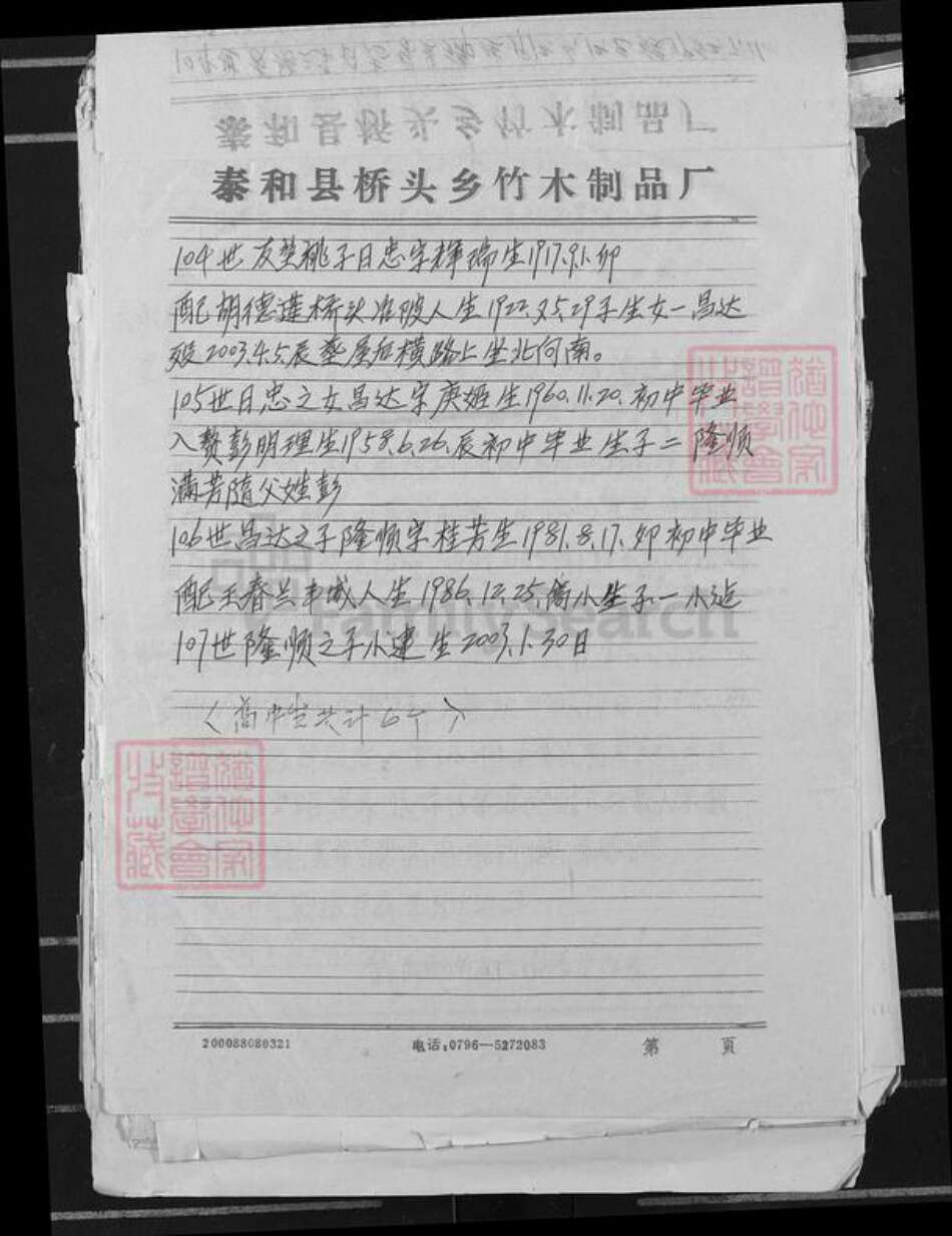 江西省吉安市遂川县新江乡邹氏万德堂族谱-江西省泰和犂背洲邦标派下.pdf电子版预览图5