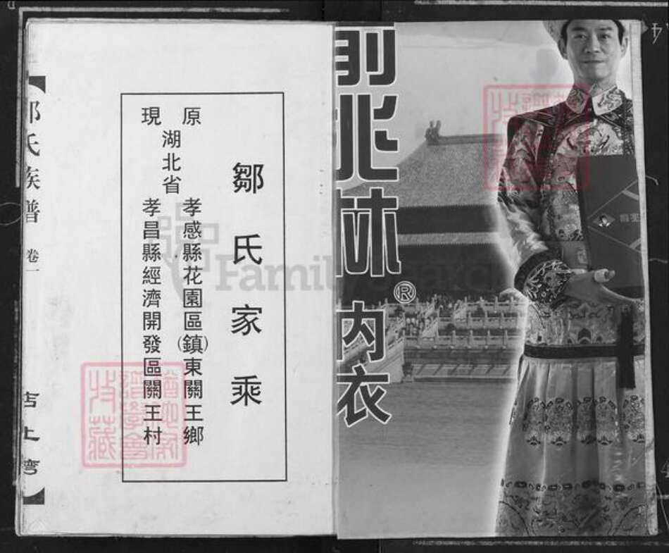 湖北省孝感市孝昌县邹氏族谱-邹氏宗谱.pdf电子版预览图1