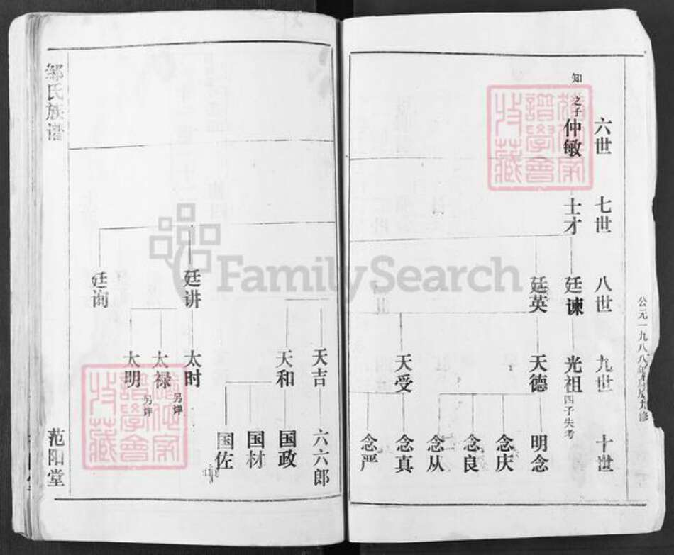 湖北省荆州市监利县邹氏范阳堂族谱-邹氏族谱.pdf电子版预览图5