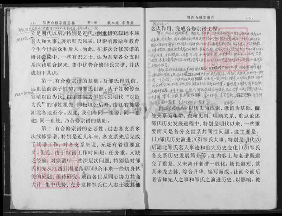 江西省宜春市奉新县邹氏敦本堂族谱-邹氏合修宗谱.pdf电子版预览图5