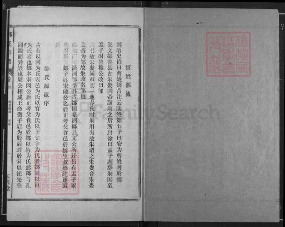 江西省九江市瑞昌市邹氏东鲁堂族谱-邹氏大成宗谱.pdf电子版预览图1