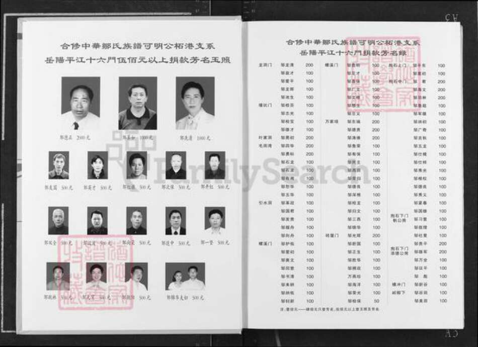 湖南省岳阳市平江县邹氏范阳堂族谱-中华邹氏族谱.可明公柘港支系十六门房谱.pdf电子版预览图2