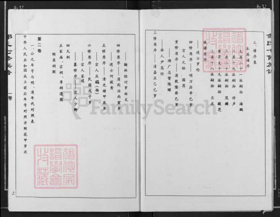 湖南省株洲市邹氏族谱-株洲黄龙桥邹氏七修族谱.pdf电子版预览图2