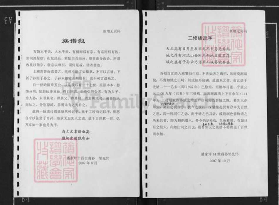 湖南省怀化市麻阳苗族自治县邹氏族谱-邹氏族谱.pdf电子版预览图5