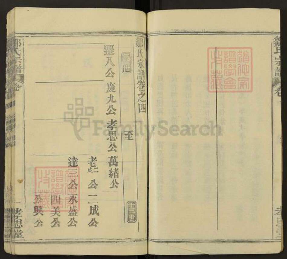 湖北省黄冈市麻城市邹氏孝思堂族谱-邹氏宗谱.pdf电子版预览图3