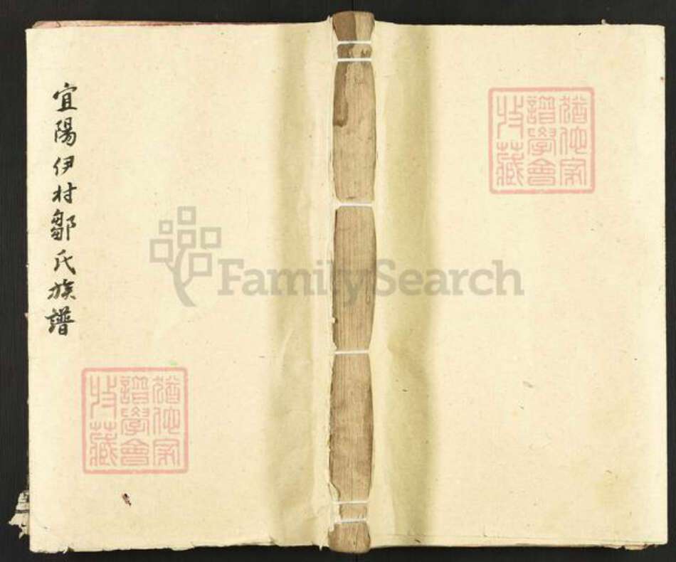 河南省洛阳市宜阳县邹氏范阳堂族谱-宜阳伊村邹氏族谱.pdf电子版缩略图