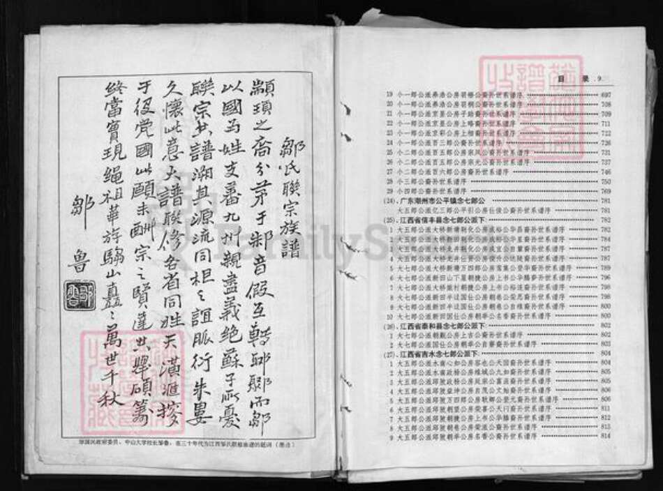 广东省汕头市揭阳县广西壮族自治区江西省邹氏族谱-邹氏联宗族谱.pdf电子版预览图4