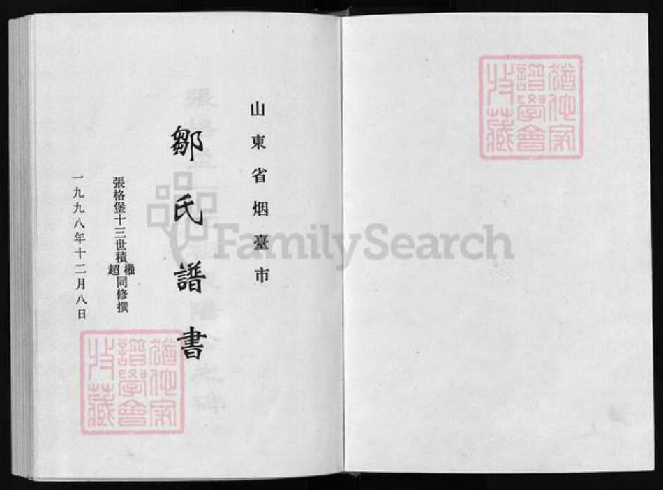 山东省烟台市邹氏族谱-邹氏谱书.pdf电子版预览图2