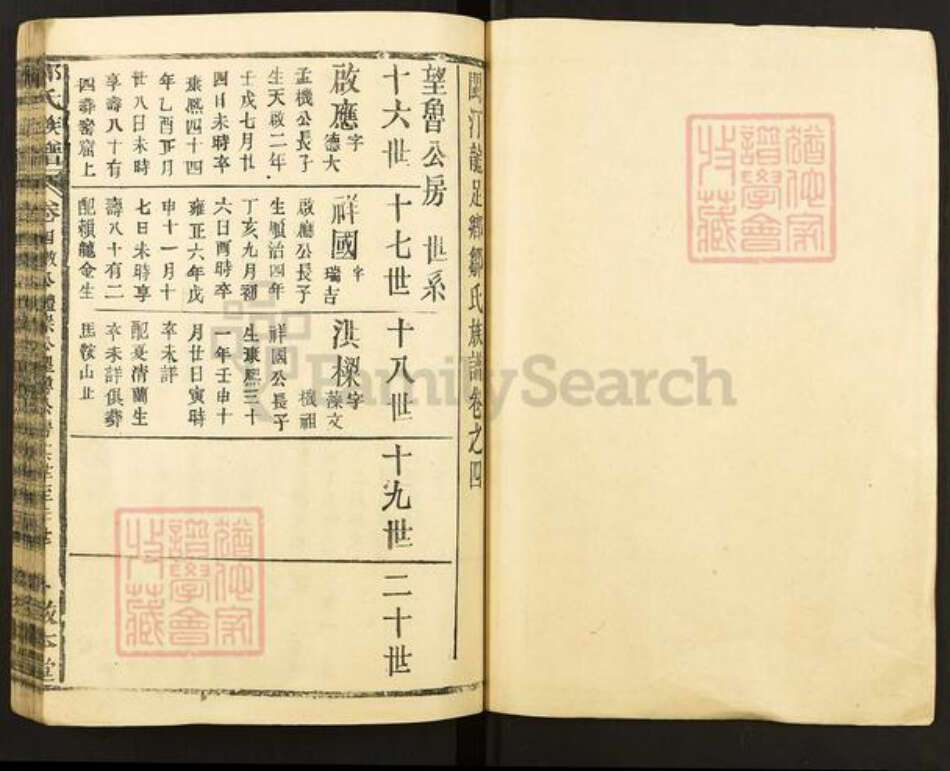 福建省龙岩市连城县四堡乡邹氏敦本堂族谱-范阳邹氏族谱.pdf电子版预览图1