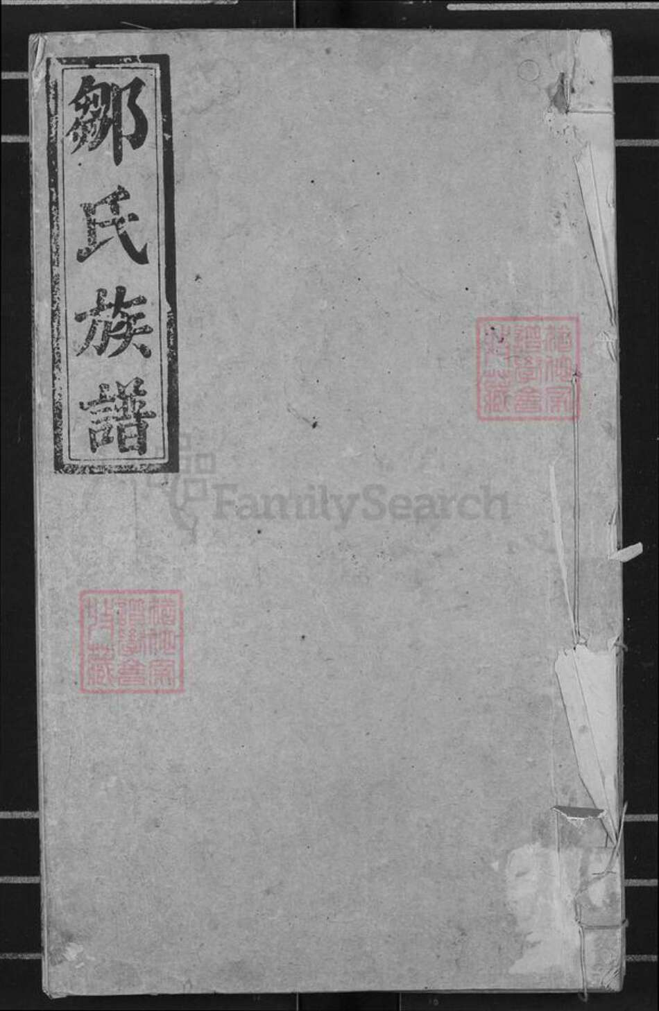 江西省宜春市万载县邹氏范阳堂族谱-邹氏族谱.pdf电子版缩略图