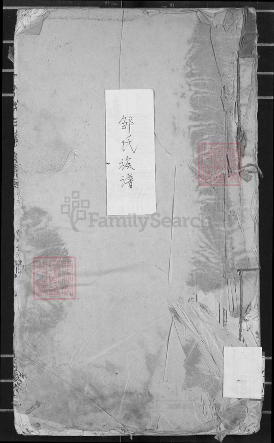 江西省赣州市瑞金市武阳镇邹氏范阳堂族谱-邹氏三修族谱.pdf电子版缩略图