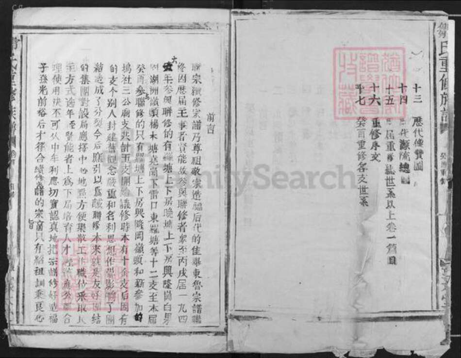 江西省吉安市万安县罗塘乡邹氏敦本堂族谱-邹氏宗谱.丰城罗塘下邹支.pdf电子版预览图2