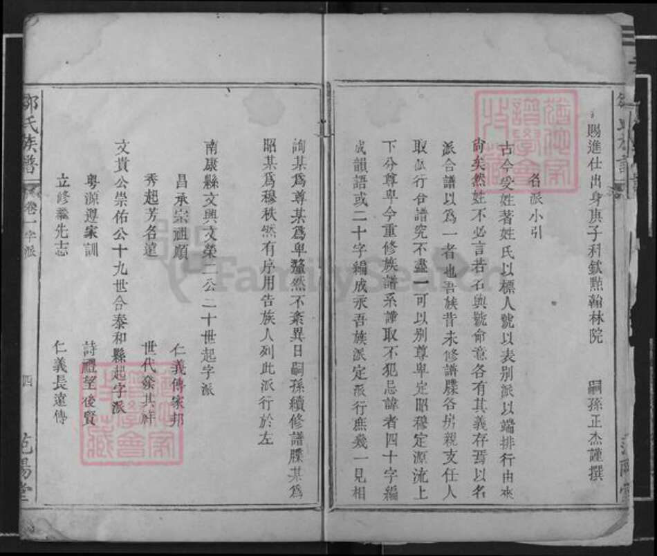 江西省赣州市南康区邹氏范阳堂族谱-江西南康邹氏族谱.文兴公世系.pdf电子版预览图3