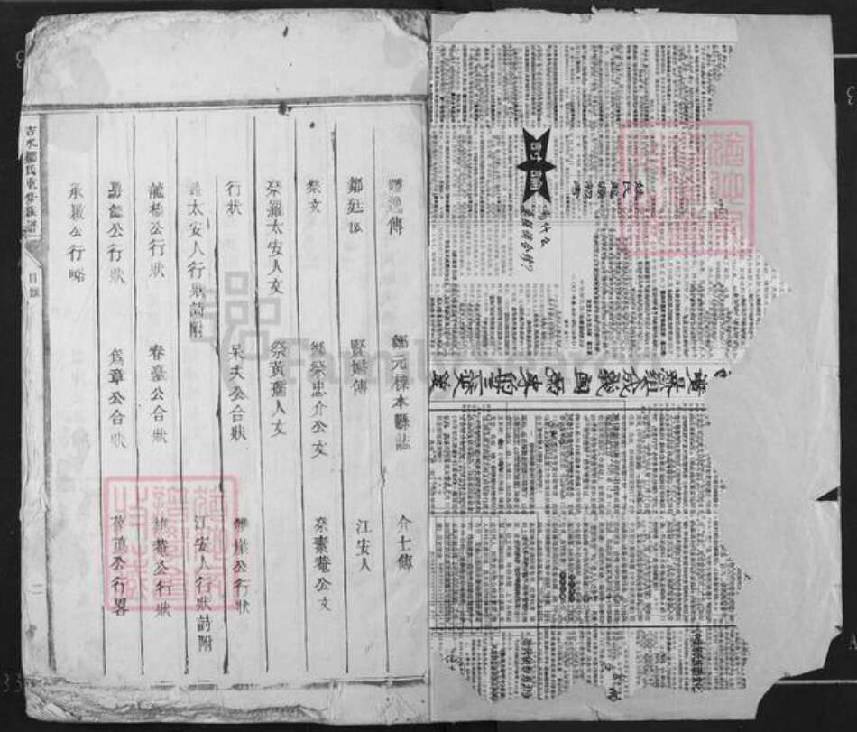 江西省吉安市吉水县邹氏族谱-吉水邹氏重修族谱.pdf电子版预览图1