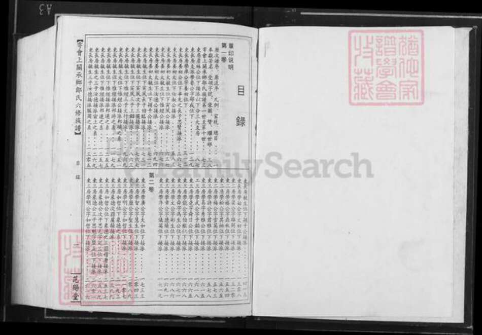 江西省赣州市于都县宽田乡邹氏范阳堂族谱-雩会上关承乡邹氏六修族谱.pdf电子版预览图1