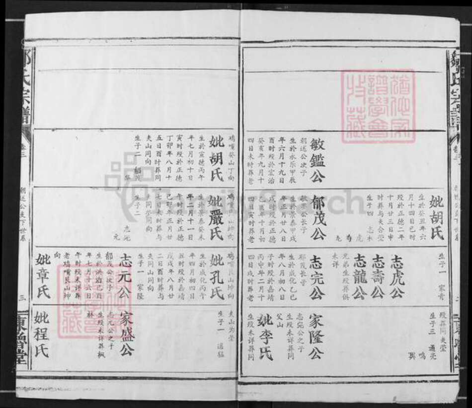 湖北省咸宁市咸安区大幕乡邹氏东鲁堂族谱-邹氏宗谱.pdf电子版预览图3