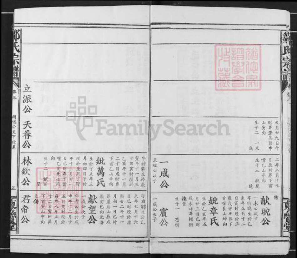 湖北省咸宁市咸安区大幕乡邹氏东鲁堂族谱-邹氏宗谱.pdf电子版预览图5