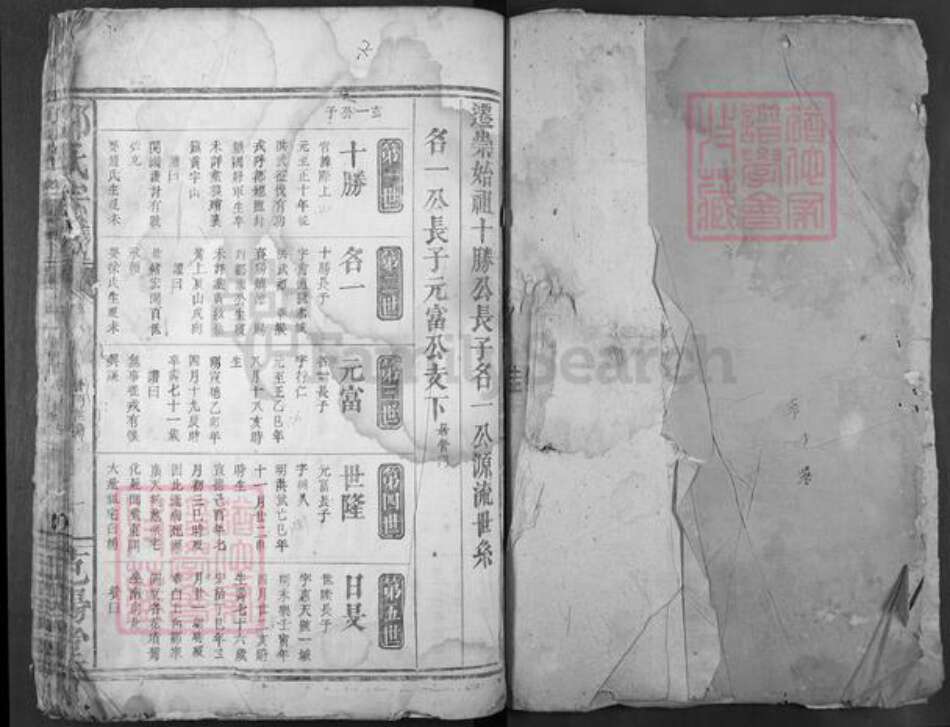 湖北省咸宁市崇阳县邹氏范阳堂族谱-邹氏宗谱.pdf电子版预览图1