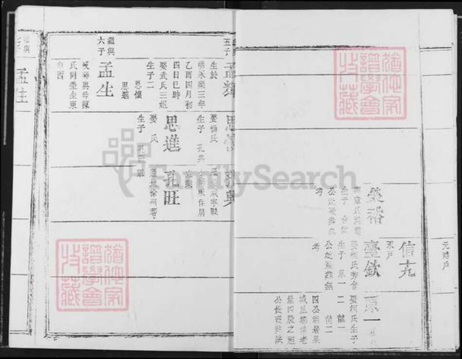 湖北省黄冈市英山县邹氏东鲁堂族谱-湖北英山县雷家店大文冲张家山永富庄伯法支系.pdf电子版预览图5