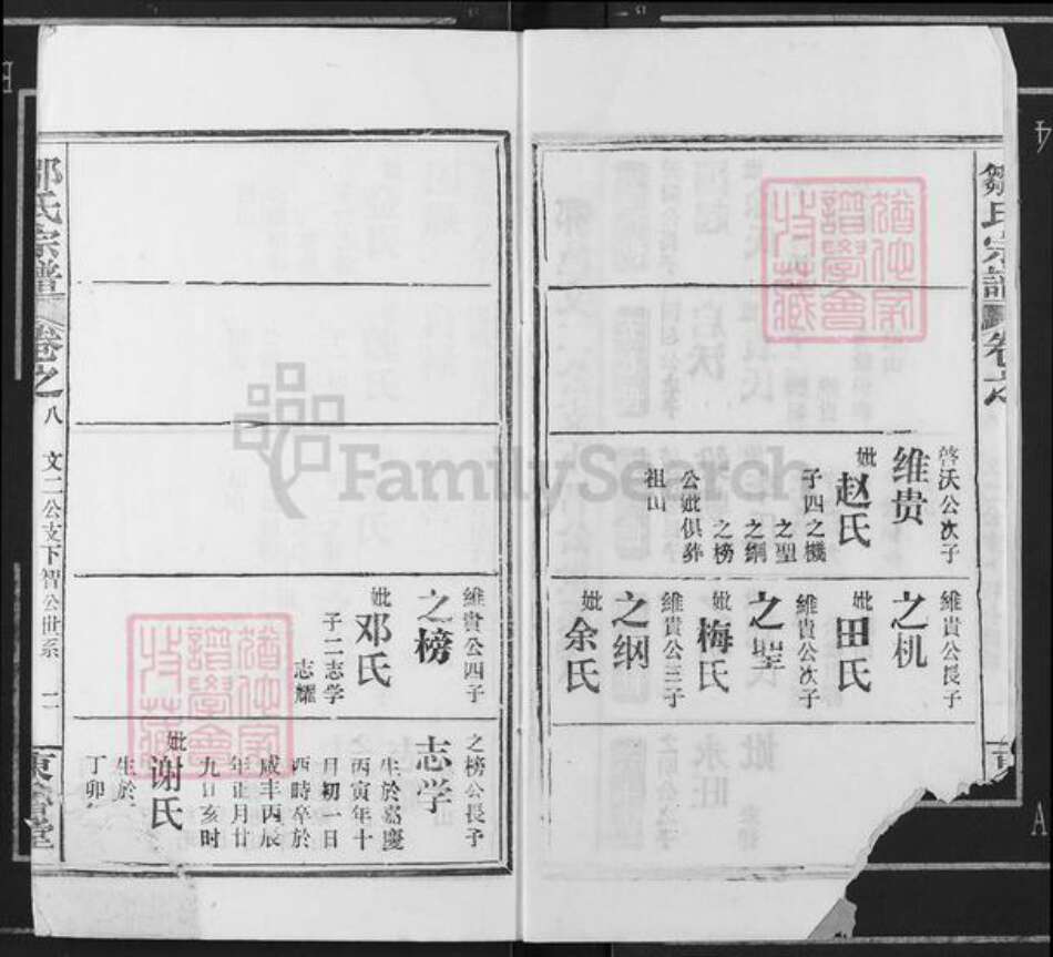 湖北省鄂州市邹氏东鲁堂族谱-邹氏宗谱.pdf电子版预览图2