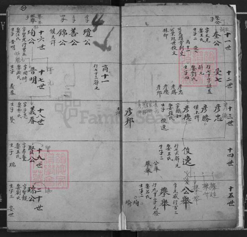 湖北省黄石市阳新县王英镇邹氏族谱-墨谱.pdf电子版预览图4