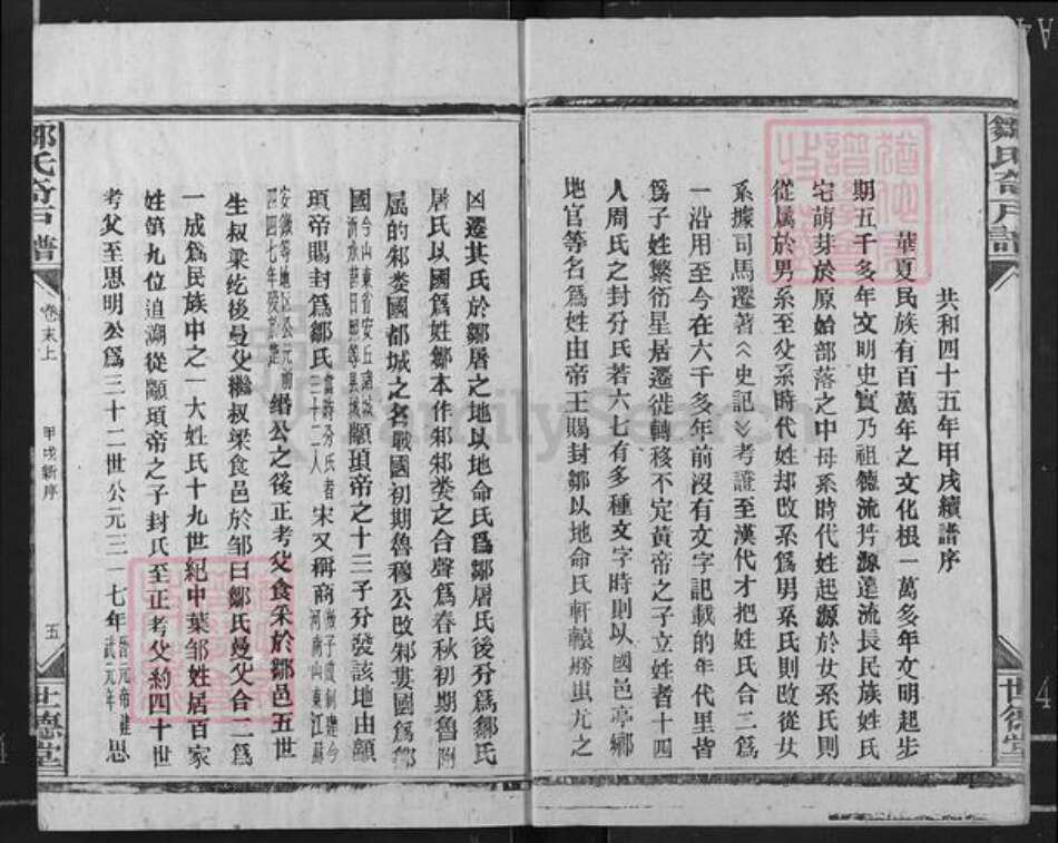 湖南省娄底市新化县邹氏世德堂族谱-湖南新化邹氏奇户谱.pdf电子版预览图5