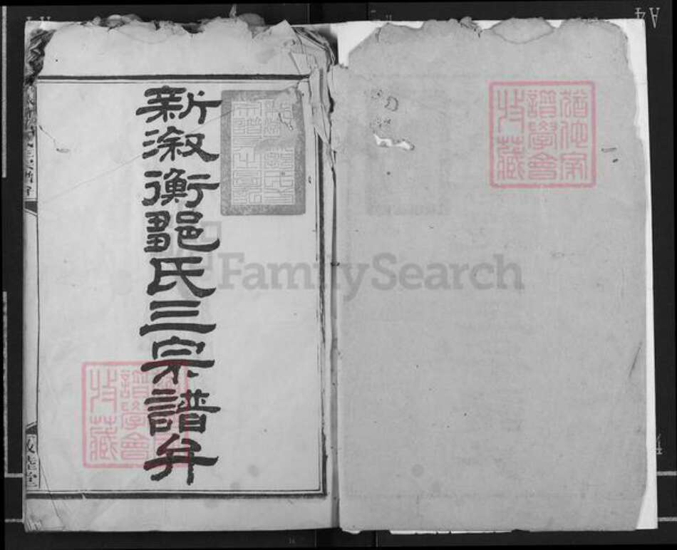 湖南省娄底市新化县洋溪镇邹氏敦睦堂族谱-湖南新溆衡邹氏三宗谱弁.pdf电子版预览图1