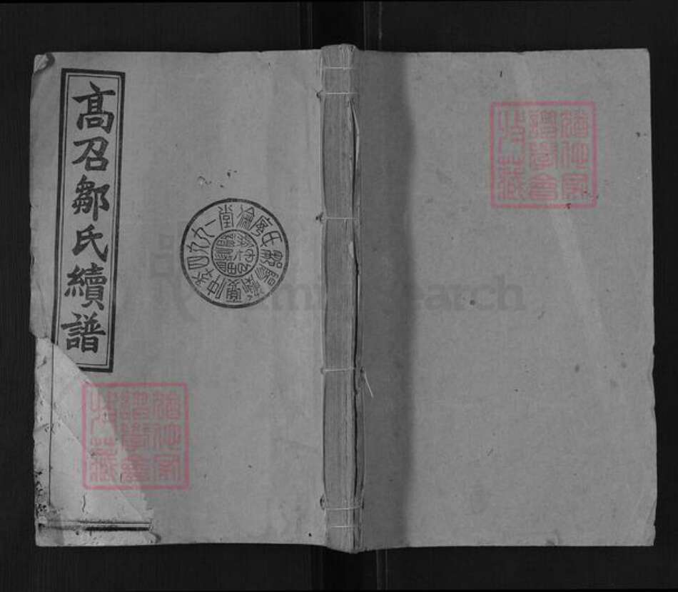 湖南省衡阳市邹氏序伦堂族谱-高召邹氏七修族谱.pdf电子版缩略图