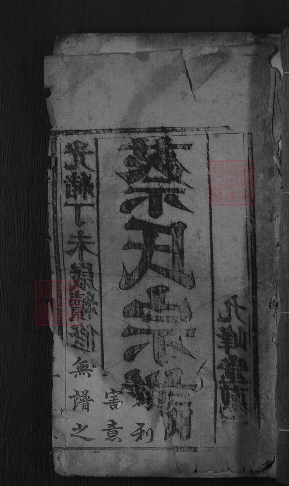 湖北省黄冈市麻城市蔡氏九峰堂族谱-蔡氏宗谱.pdf电子版缩略图